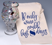 If Only Wine Bag
